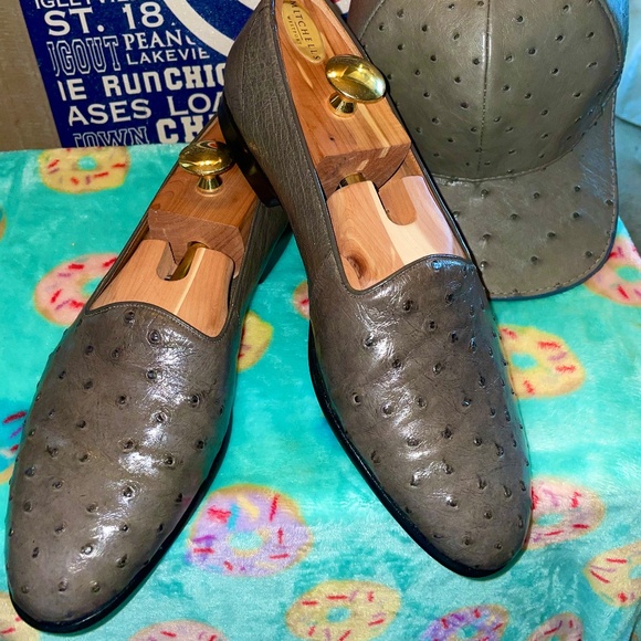 Mauri Other - Exclusively for De La Rentis Ostrich Shoes HAT NOT INCLUDED